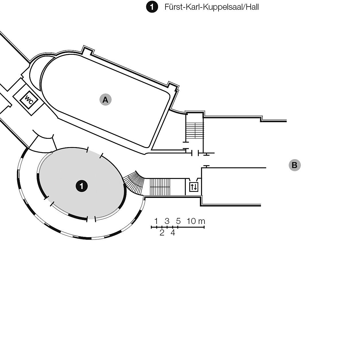 Plan d'étage, 2e étage | Maritim Hotel Bad Wildungen 