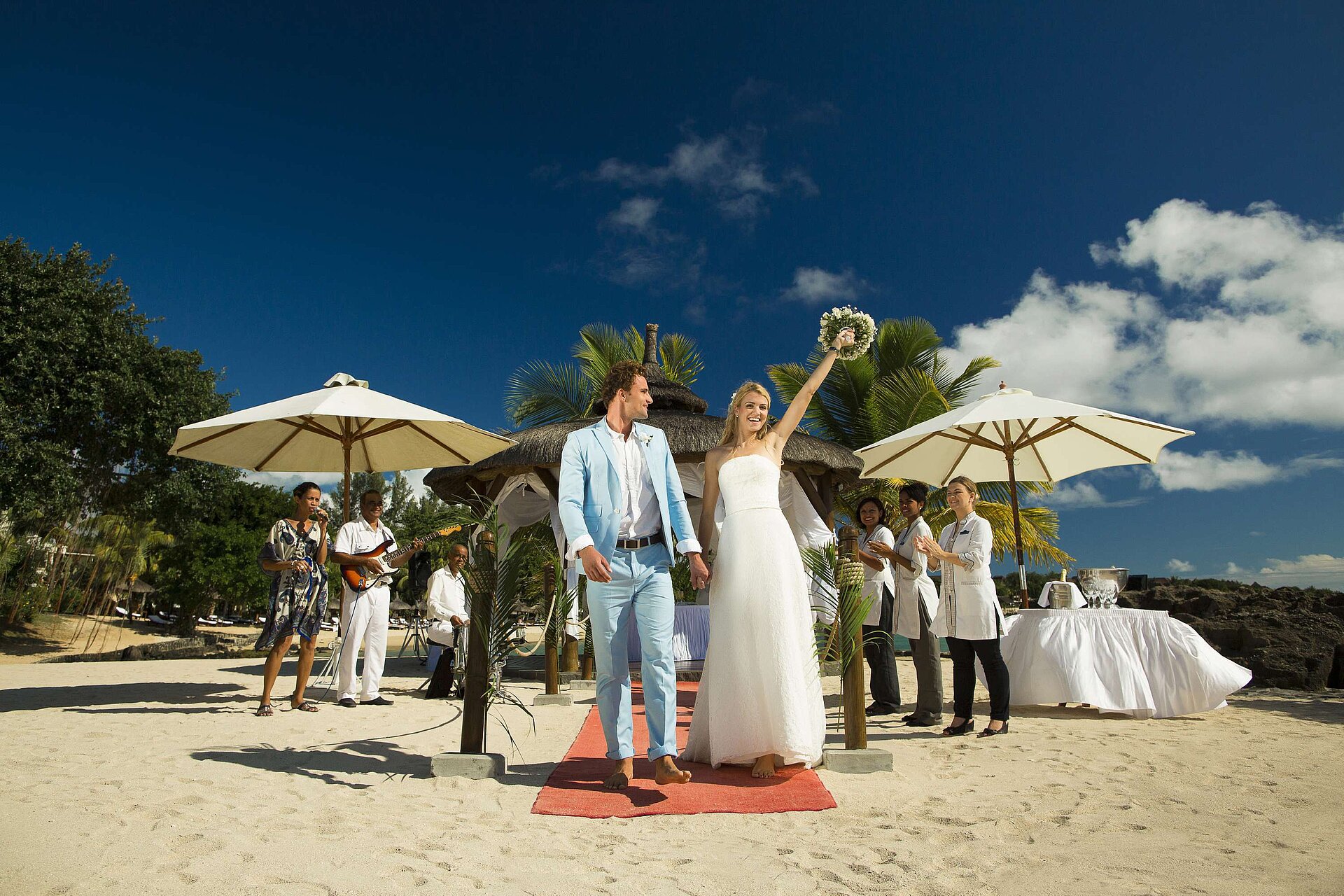 Casarse en la playa Casarse en la playa | Maritim Hotel Mauritius