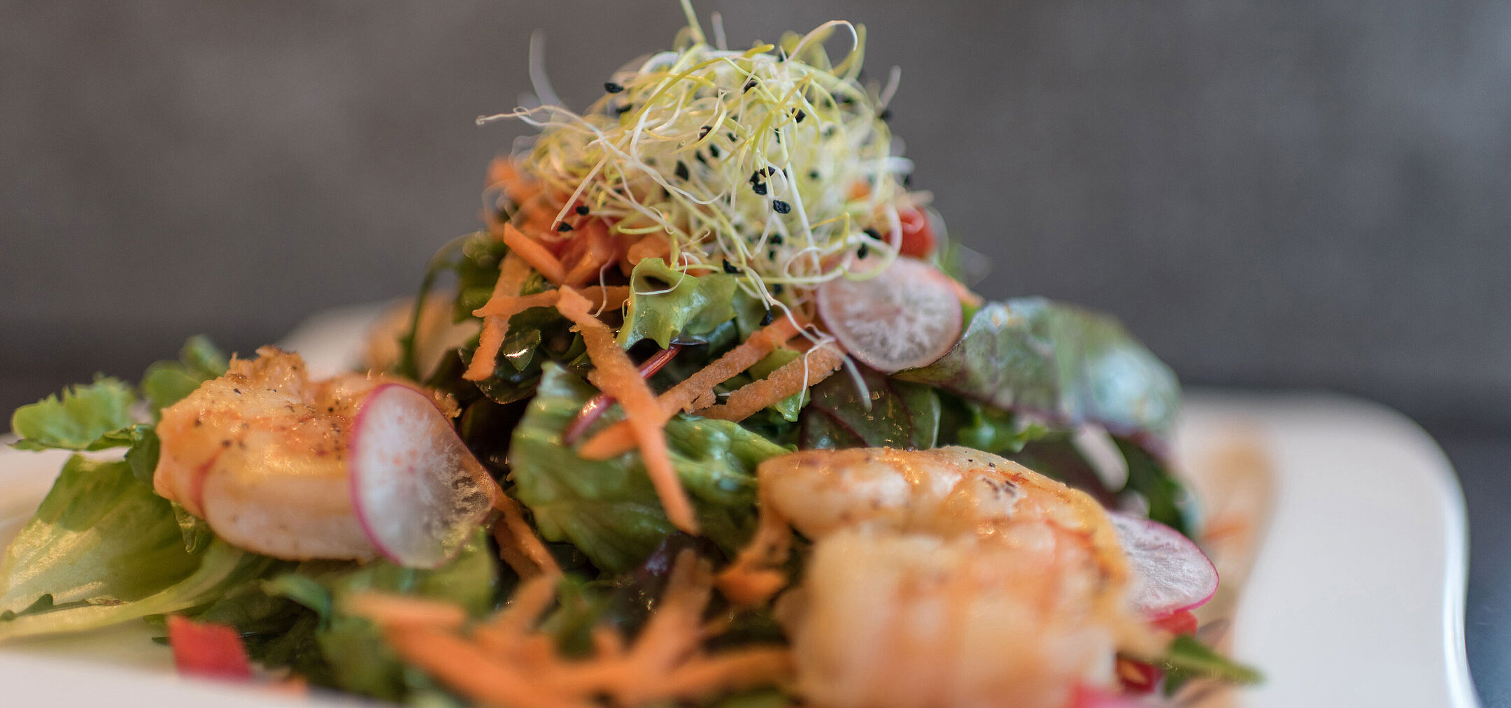 Insalata con gamberi