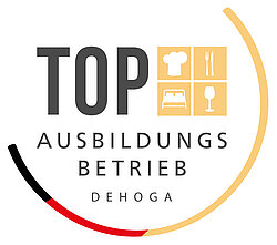 “TOP Ausbildungsbetrieb DEHOGA” award recognising excellence in hospitality training.