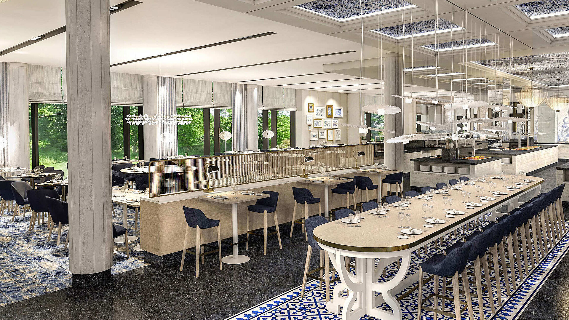 Restaurant Loef  © Maritim Hotel Amsterdam - Geplan mit Reinhardt und Sander GmbH