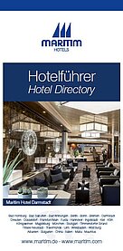 Cover image from the Maritim Hotels ‘Hotel Guide’ brochure, featuring the Maritim Seehotel Timmendorfer Strand