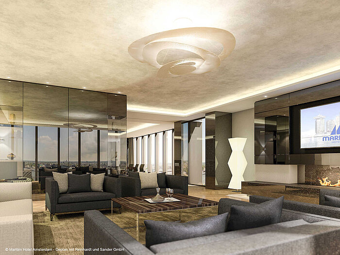 Suite Présidentielle  © Maritim Hotel Amsterdam - Geplan mit Reinhardt und Sander GmbH