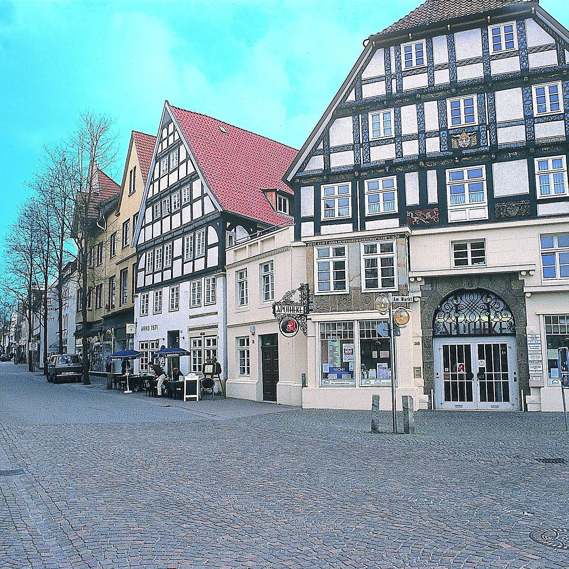 Casas históricas y cafés cerca del Maritim Hotel Bad Salzuflen