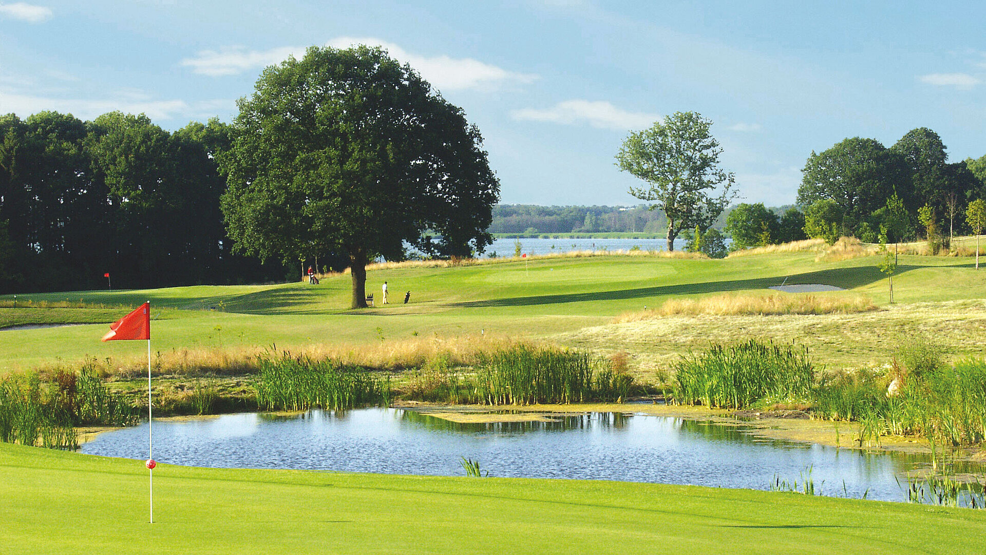 Parc de golf avec obstacle d'eau | Maritim Golfpark Ostsee