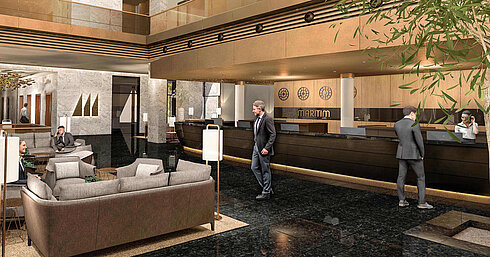 Réception © Maritim Hotel Amsterdam - Geplan mit Reinhardt und Sander GmbH