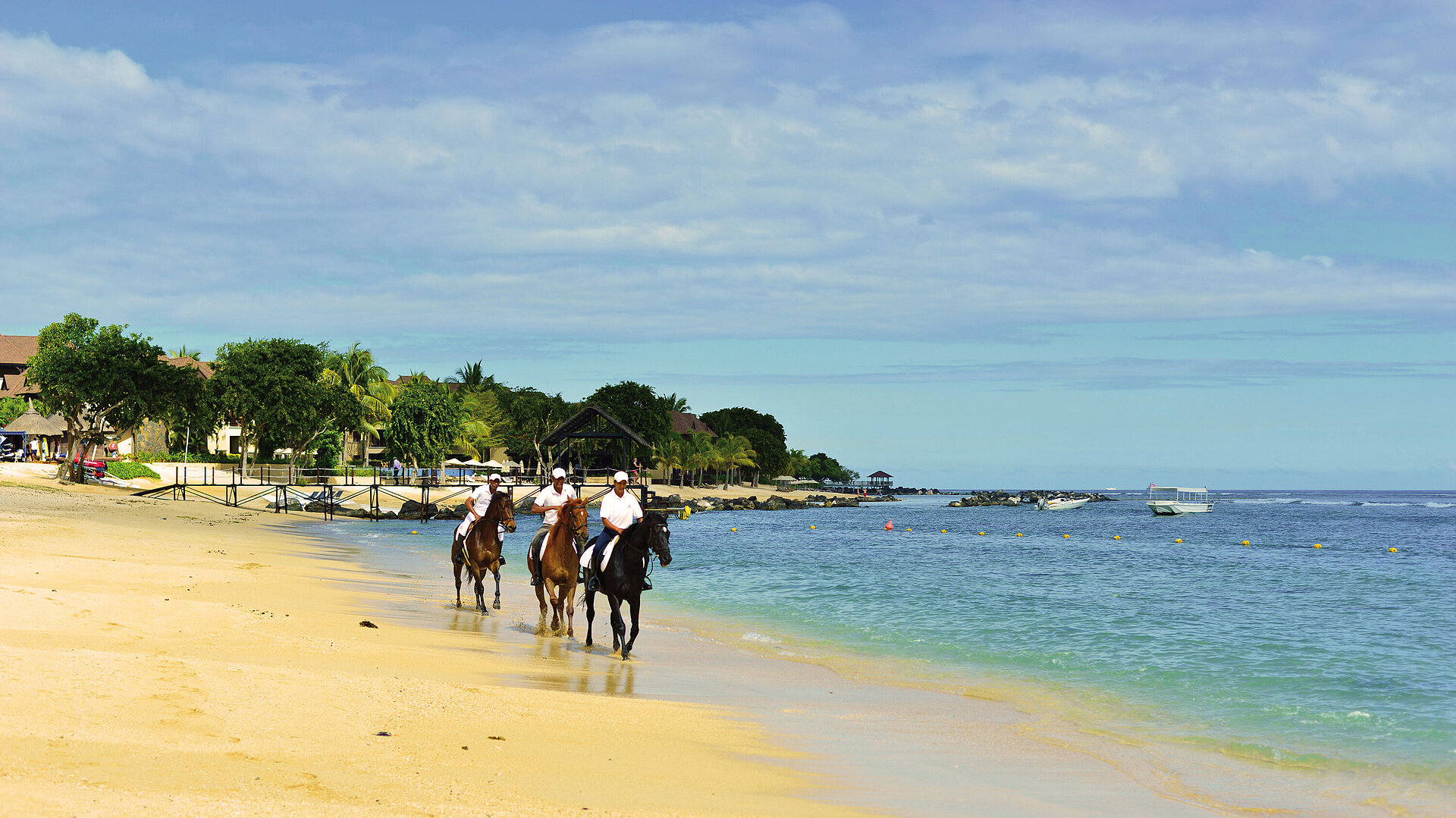 Monter sur la plage | Maritim Hotel Mauritius