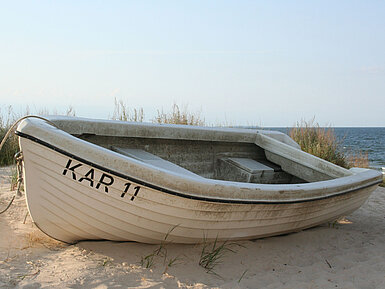 Boat at the beach