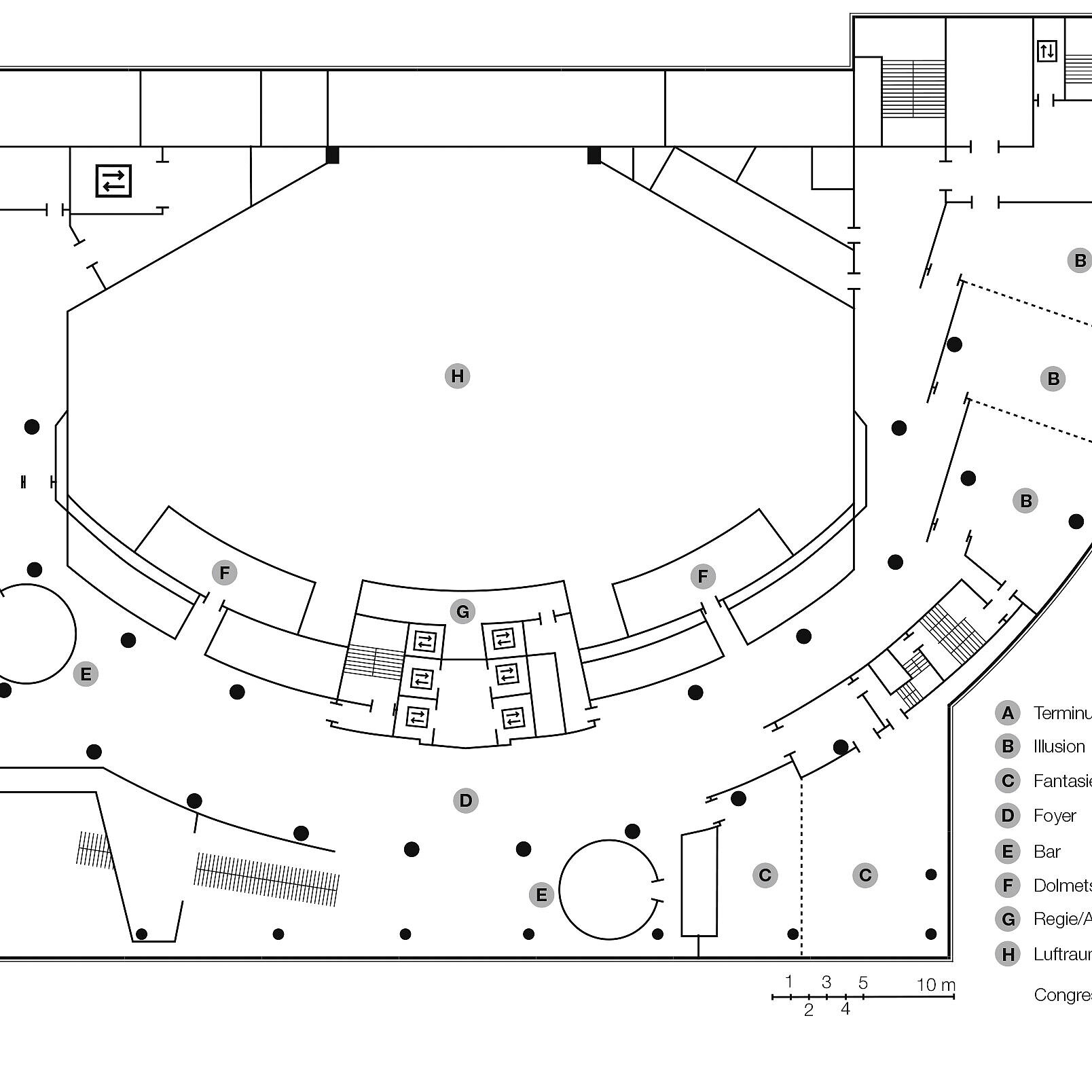 Plano de construcción, nivelar C3 | Maritim Hotel Frankfurt